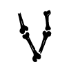 🔠 Эмодзи «bones» для Telegram