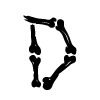 🔠 Эмодзи «bones» для Telegram