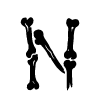 🔠 Эмодзи «bones» для Telegram