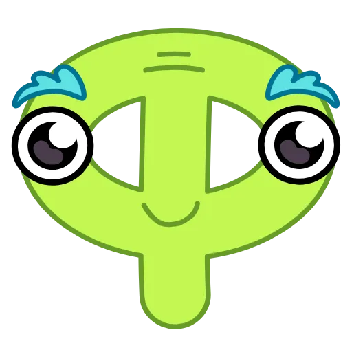 🔤 Стикер «Алфавит ОК» для Telegram