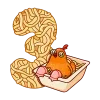 🤩 Эмодзи «Алфавит с персонажами ВК» для Telegram