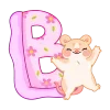 🤩 Эмодзи «Алфавит с персонажами ВК» для Telegram