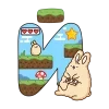 🤩 Эмодзи «Алфавит с персонажами ВК» для Telegram