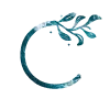 🔠 Эмодзи «Синие буквы с растениями, иконки» для Telegram