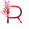 🔠 Эмодзи «Красные буквы с растениями и иконки. Русские и английские» для Telegram