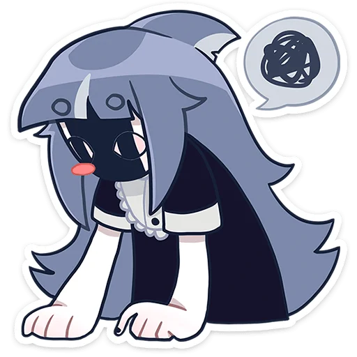 😖 Стикер «Алу без надписей» для Telegram