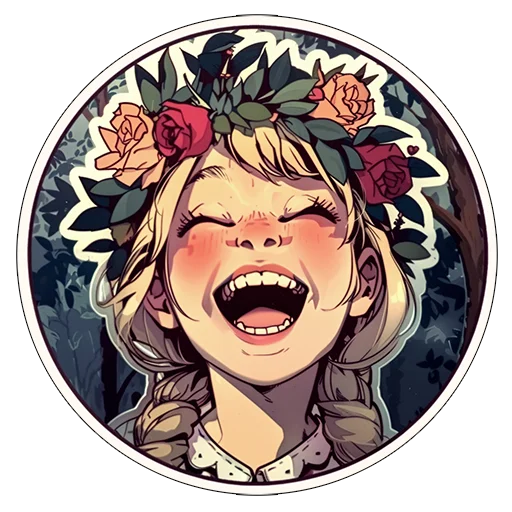 😁 Стикер «Amaranth Style» для Telegram
