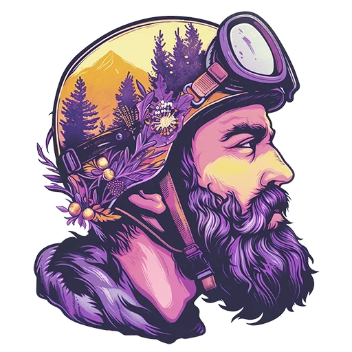 🚴‍♂️ Стикер «Amaranth Style» для Telegram