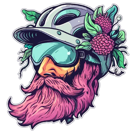 🚴 Стикер «Amaranth Style» для Telegram