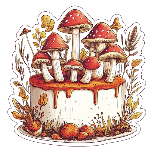 🎂 Стикер «Amaranth Style» для Telegram