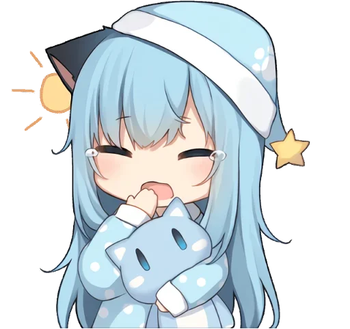 Стикерпак AmashiroNatsukiEars - NoWord для Telegram — скачать