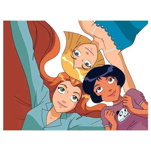 🎊 Стикер «Totally _ Spies» для Telegram