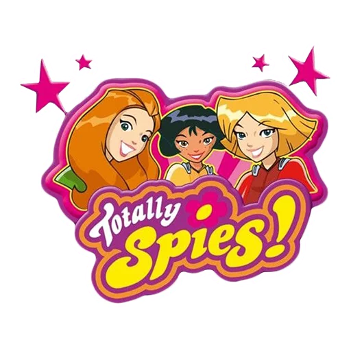 🙋‍♀ Стикер «Totally _ Spies» для Telegram