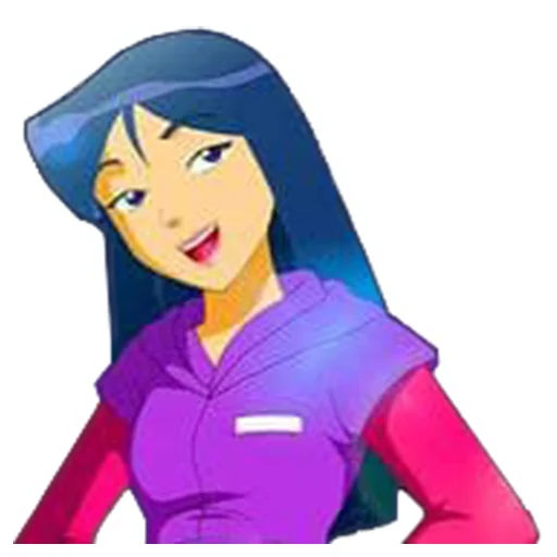 🤓 Стикер «Totally _ Spies» для Telegram
