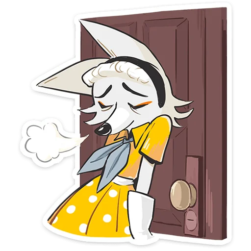 😮‍💨 Стикер «Амели без надписей» для Telegram