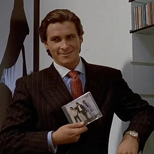 💽 Стикер «American Psycho» для Telegram
