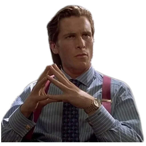 😐 Стикер «American Psycho» для Telegram