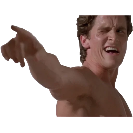 👈 Стикер «American Psycho» для Telegram