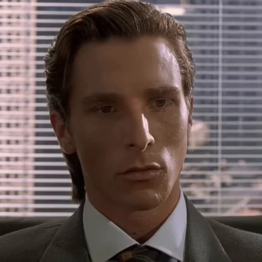 😐 Стикер «American Psycho» для Telegram