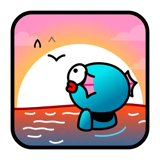🤩 Стикер «Амфибия» для Telegram