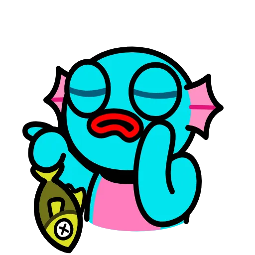 🤩 Стикер «Амфибия» для Telegram