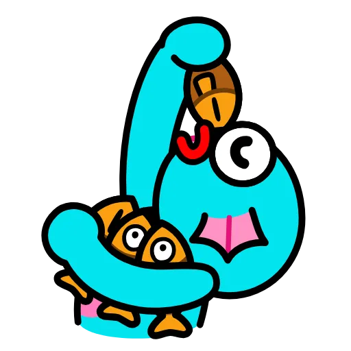 🤩 Стикер «Амфибия» для Telegram