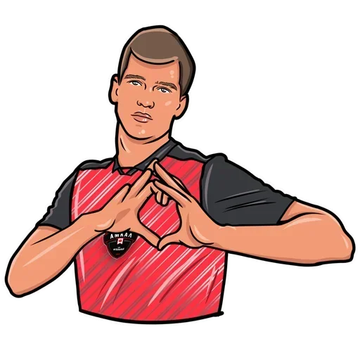 ❤️ Стикер «Амкал» для Telegram
