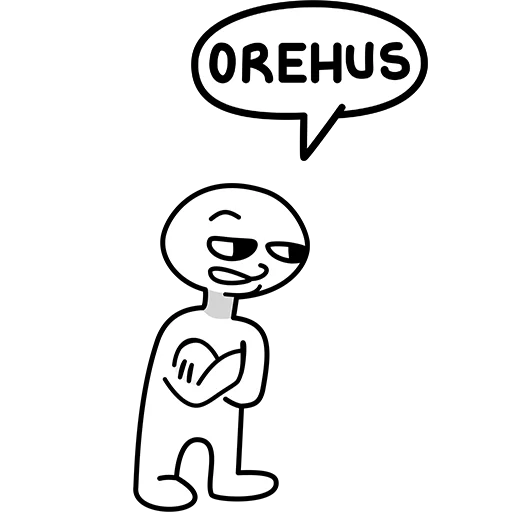 🌰 Стикер «amogus» для Telegram
