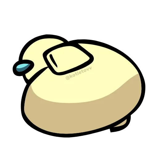 🍑 Стикер «Амонгасики» для Telegram