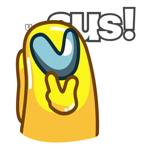 👉 Эмодзи «Among Us» для Telegram