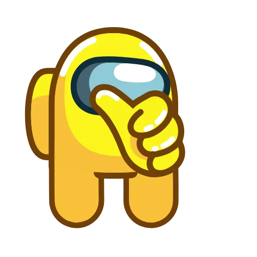 👍 Эмодзи «Among Us» для Telegram