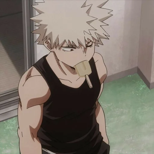 Стикерпак Katsuki Bakugo для Telegram — скачать