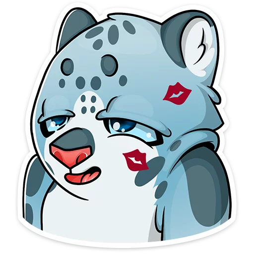 💋 Стикер «Cat tenderness» для Telegram