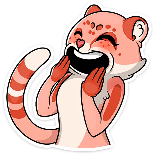 😆 Стикер «Cat tenderness» для Telegram