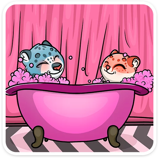 ☺️ Стикер «Cat tenderness» для Telegram