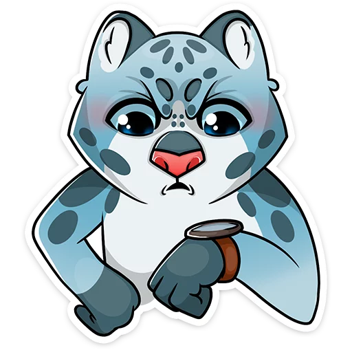 ⏱ Стикер «Cat tenderness» для Telegram