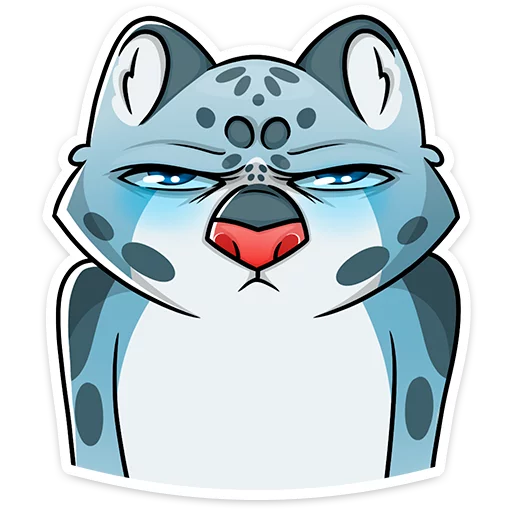 😒 Стикер «Cat tenderness» для Telegram