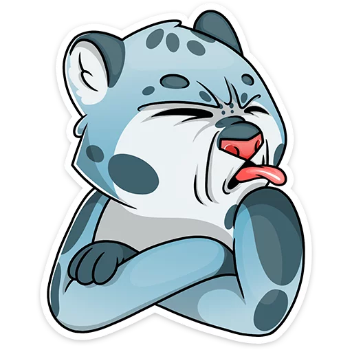😝 Стикер «Cat tenderness» для Telegram
