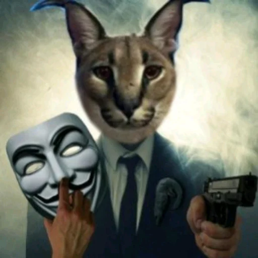 😐 Стикер «Анонимусы» для Telegram