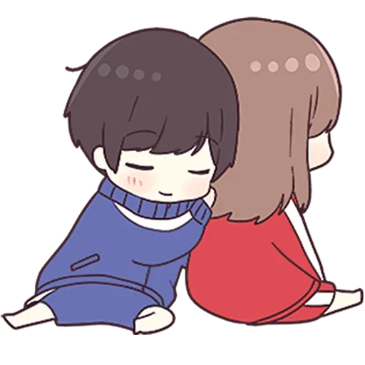 💙 Стикер «Ana & Rio» для Telegram