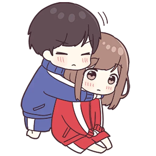💙 Стикер «Ana & Rio» для Telegram