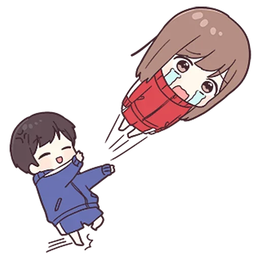 💙 Стикер «Ana & Rio» для Telegram