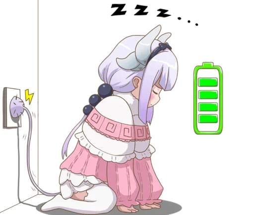 😴 Стикер «Kanna Chan FanBox» для Telegram