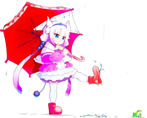 ☺️ Стикер «Kanna Chan FanBox» для Telegram