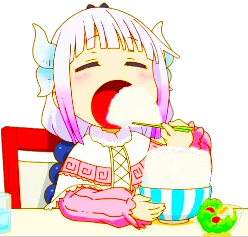 🤤 Стикер «Kanna Chan FanBox» для Telegram