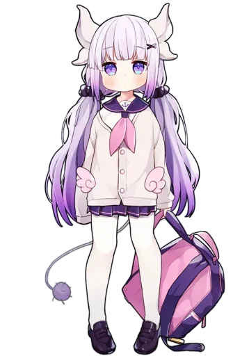 😳 Стикер «Kanna Chan FanBox» для Telegram