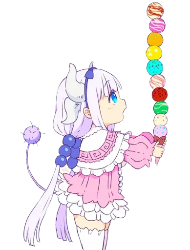 ☺️ Стикер «Kanna Chan FanBox» для Telegram