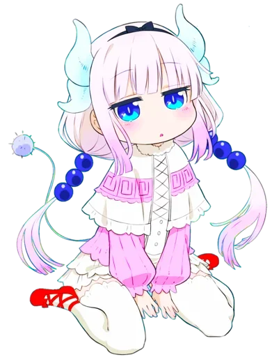 ☺️ Стикер «Kanna Chan FanBox» для Telegram