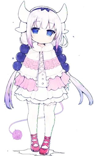 😳 Стикер «Kanna Chan FanBox» для Telegram