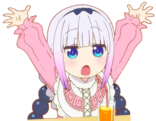 🙀 Стикер «Kanna Chan FanBox» для Telegram